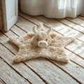 Keeleco Highland Cow baby comforter