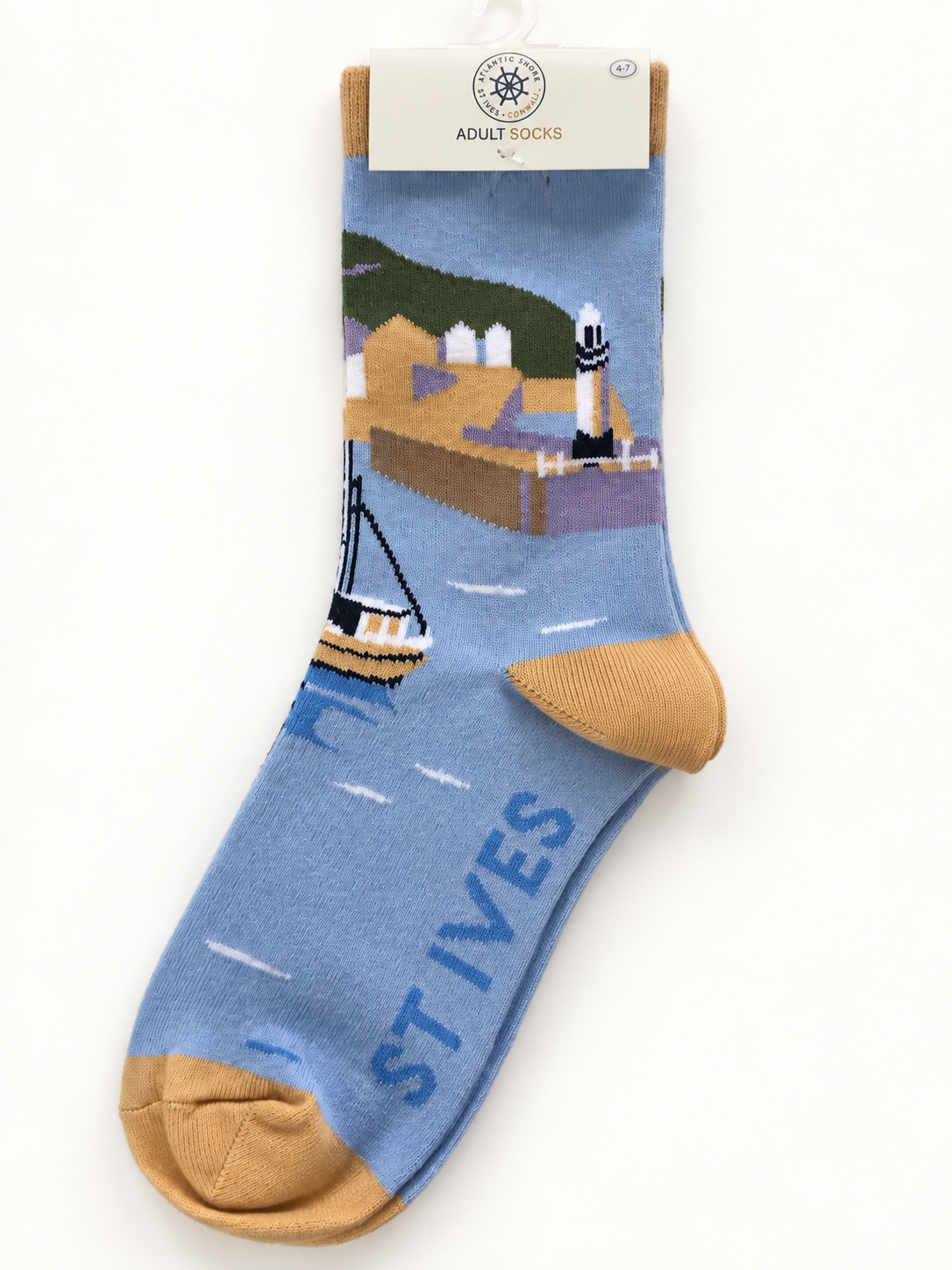 St. Ives Harbour Socks - Size UK 4-7