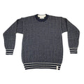 Nordic fishermans jumper - Blue - Made in England