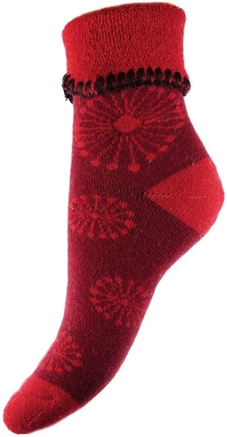 Luxurious Cuff Socks for lounging