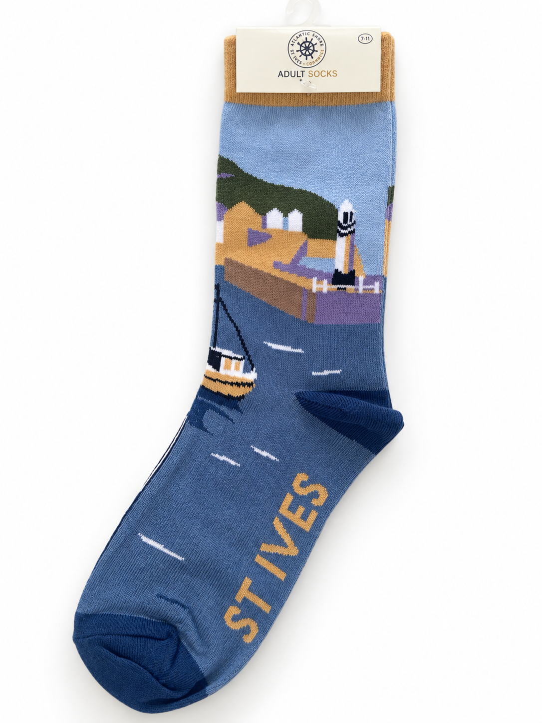 St. Ives Harbour Socks - Size UK 7-11