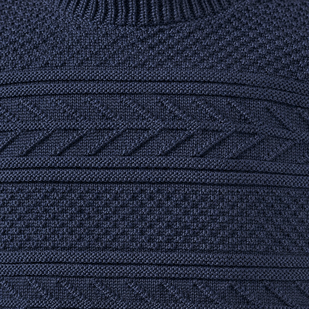 Grey Cornish Guernsey fisherman's jumper, made in England