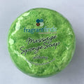 Massage sponge soap - lime & grapefruit