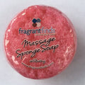 Massage sponge soap - strawberry