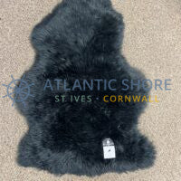 Sheepskin rug 'charcoal', small/single