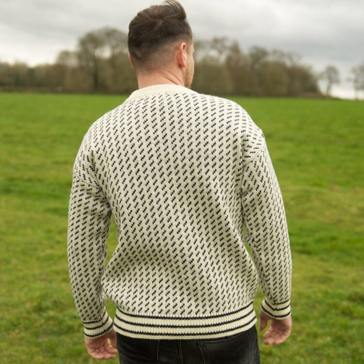 Nordic fisherman's jumper - Natural - Made in England