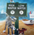 High and low water humorous card - any occasion