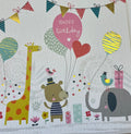 Happy birthday Zoo card by Whistlefish