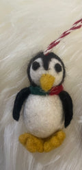 Felt Christmas Decoration  - little Penguin