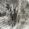 Sheepskin Medium 'dove grey ' single rug