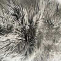 Sheepskin Medium 'dove grey ' single rug