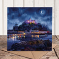 ‘Golowi Gwav’ Card, St Michael's Mount, Cornwall by Jane Rawlins