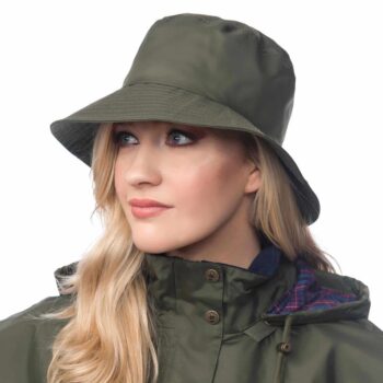 Lighthouse waterproof storm hat- fern green