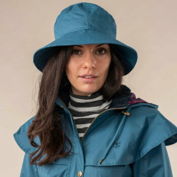 Lighthouse waterproof storm hat- deep sea blue
