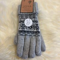 Beautiful wool-blend gloves, Scandi-style, in grey or brown