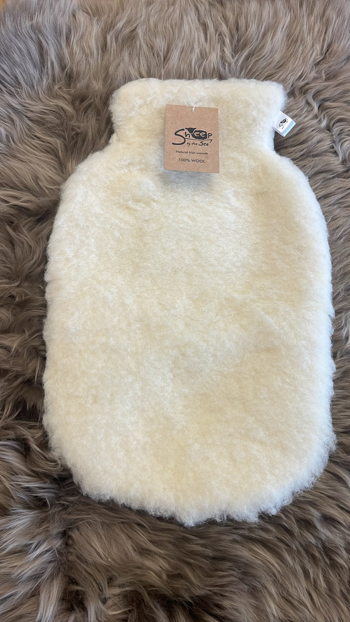 Luxurious pure wool pile hot water bottle cover - photo 4