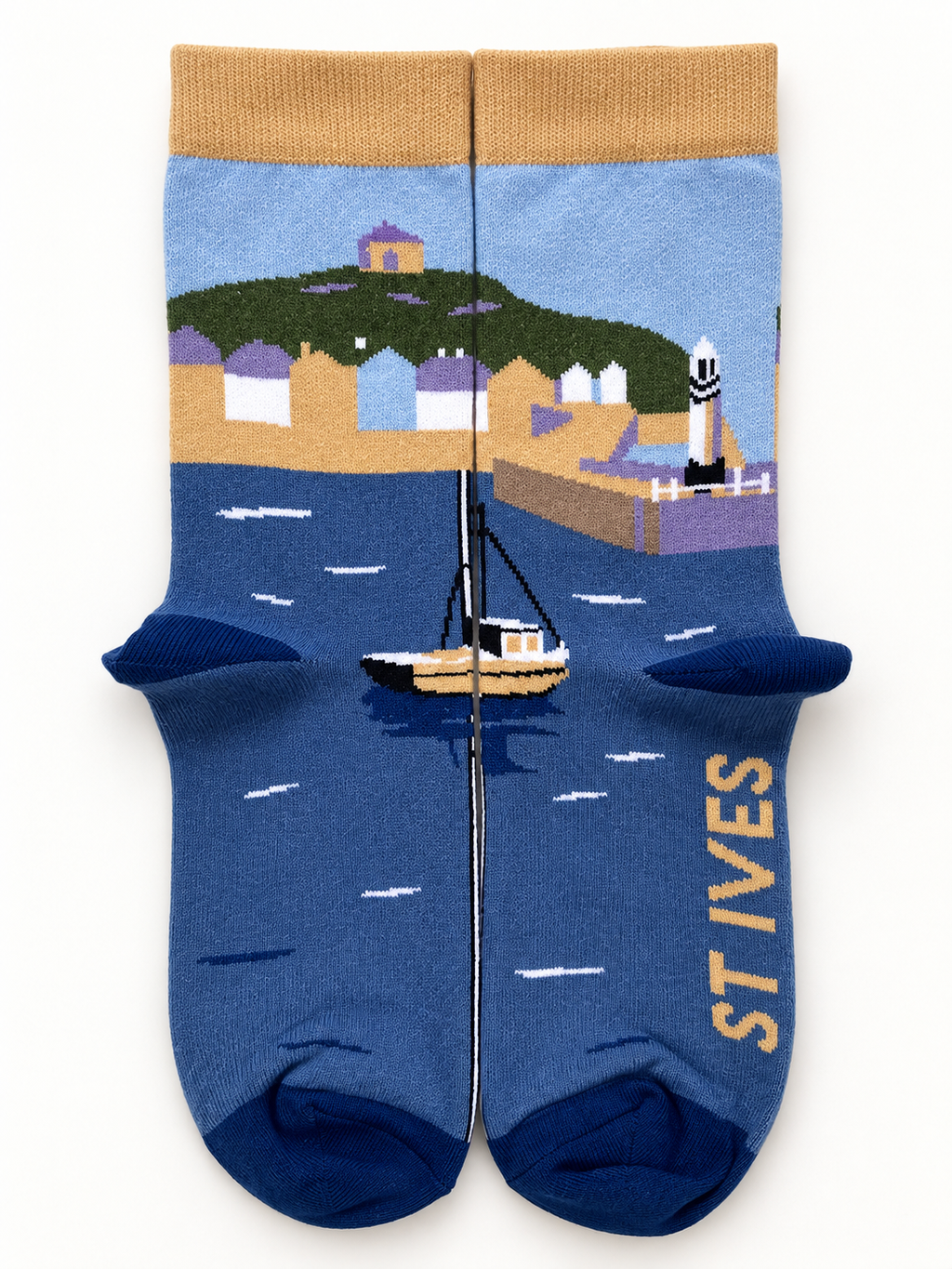 St. Ives Harbour Socks - Size UK 7-11