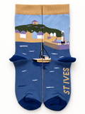 St. Ives Harbour Socks - Size UK 7-11