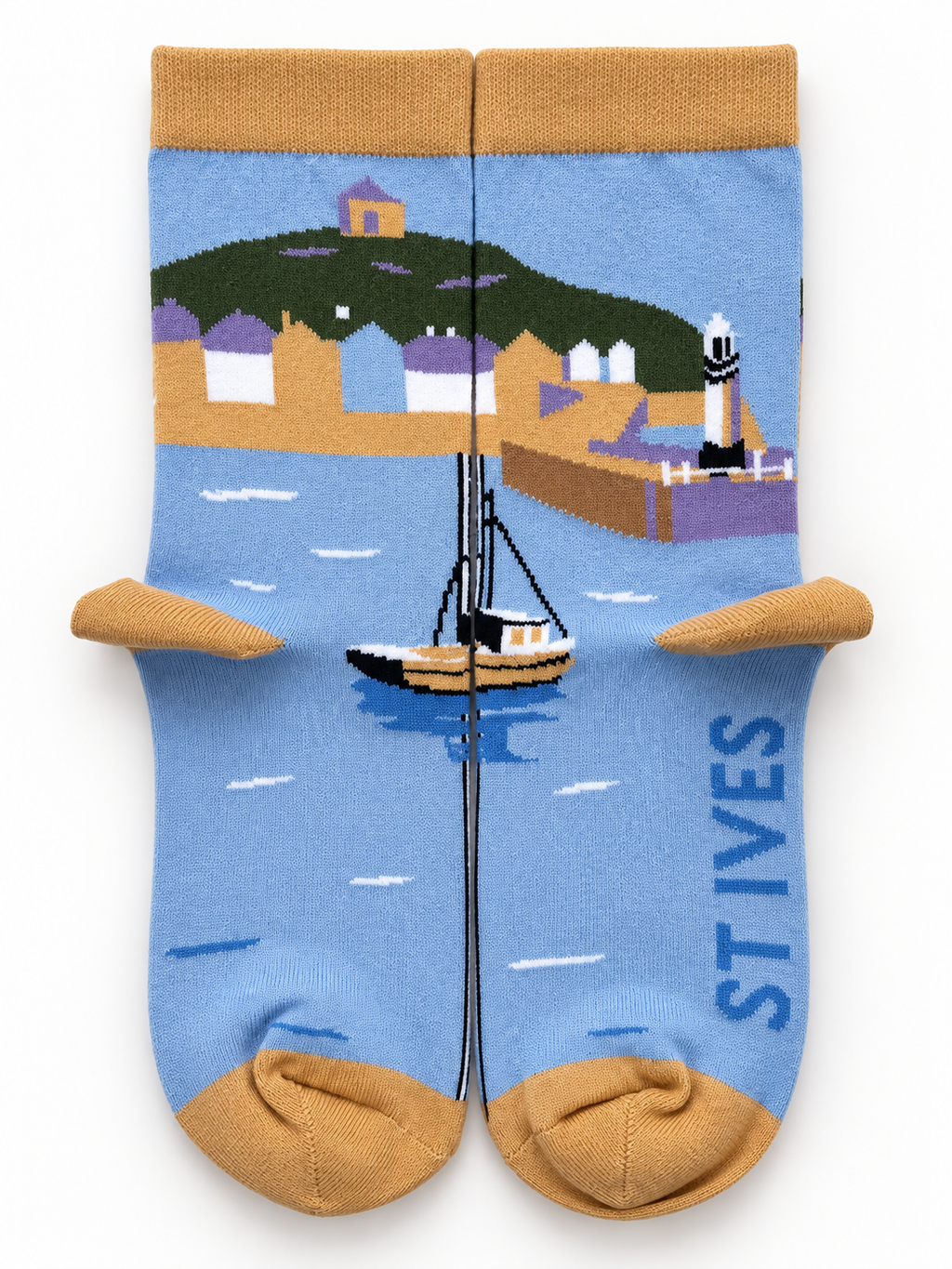St. Ives Harbour Socks - Size UK 4-7