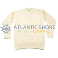 Traditional Aran sweater - Natural - Made in England
