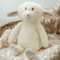 Supersoft Cuddly Toy - 'Pebble' the Baby Sheep