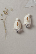 Merino wool baby booties by Aran Woollen Mills, Shepley booties