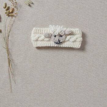 Merino wool baby headband by 'Aran Woollen Mills' Shepley