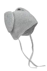 Childrens soft bunny ear hat in 100% cotton knit - photo 2
