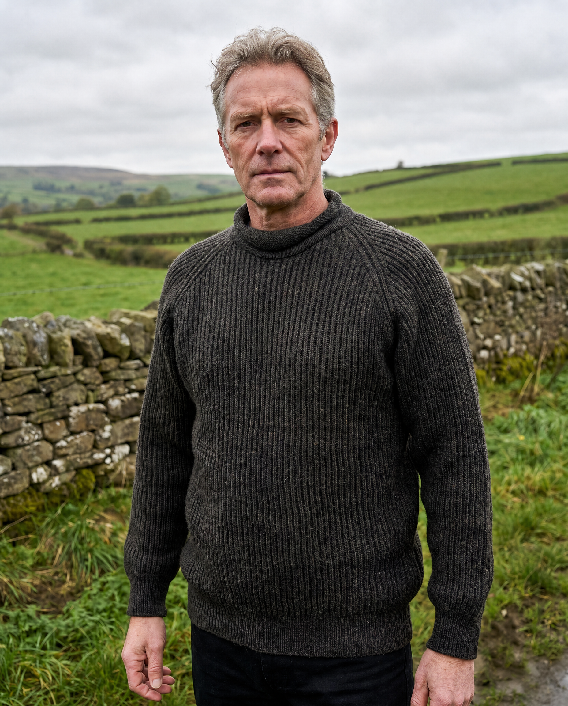 Roll-neck Seamless Jumper
