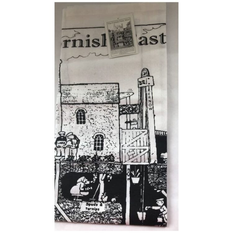 Cornish Pasty-Mine tea towel