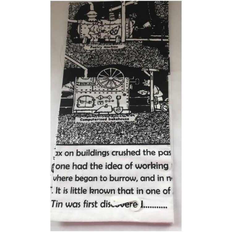 Cornish Pasty-Mine tea towel