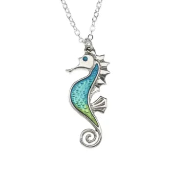 Seahorse Pewter pendant  PN2087