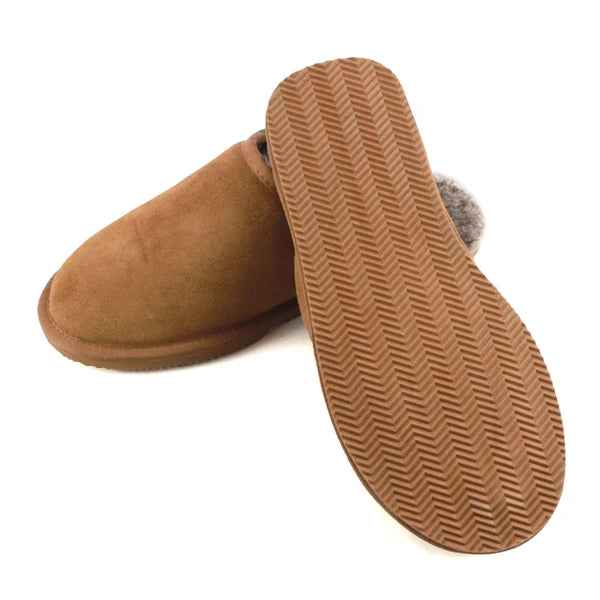 Ellis Mule in Chestnut, last few remaining sizes of 10 & 11.  special offer of £39!