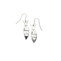 Fish pewter earrings. PE2136