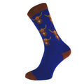 Men's bamboo socks - Highland Cow faces
