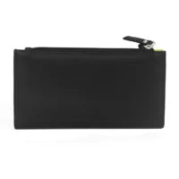 'Kahlie' ladies' large leather purse - navy/daiquiri