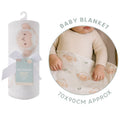 First Steps Lamb Baby Blanket - 70x90cm