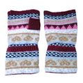Nordic style, cosy fingerless gloves in 2 colour choices
