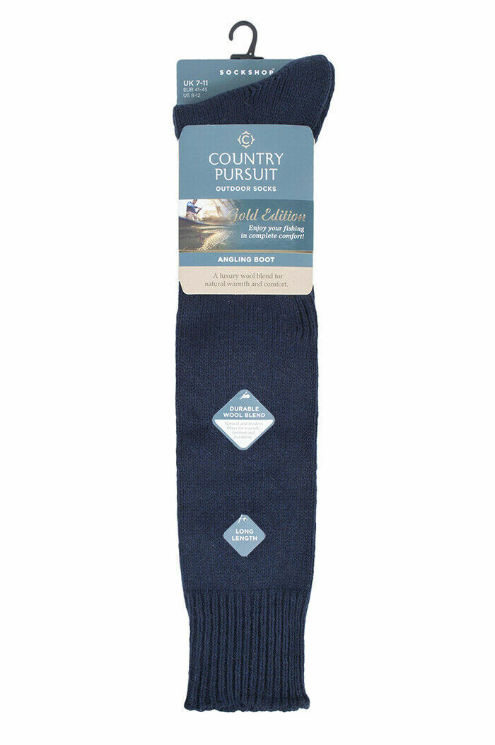 'Country Pursuit' anglers' sea-boot socks, available in two colour choices , size 7-11