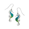 Seahorse Pewter earrings.    PE2087