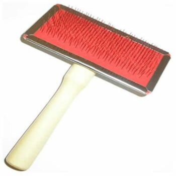 Sheepskin rug brush