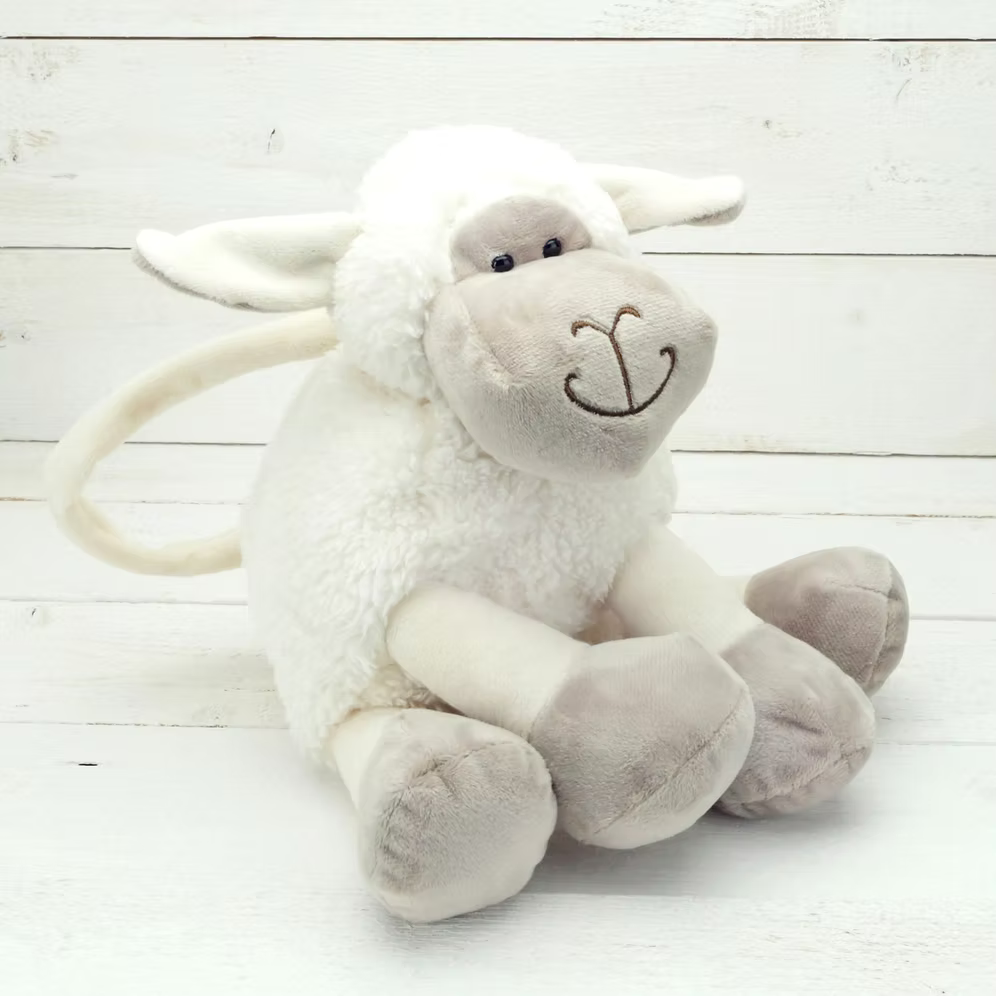 Plush sheep handbag