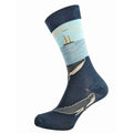 Whale and boat bamboo socks, size 7-11