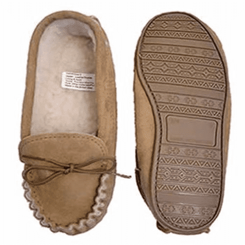 Unisex Suede Moccasin - Safety Sole