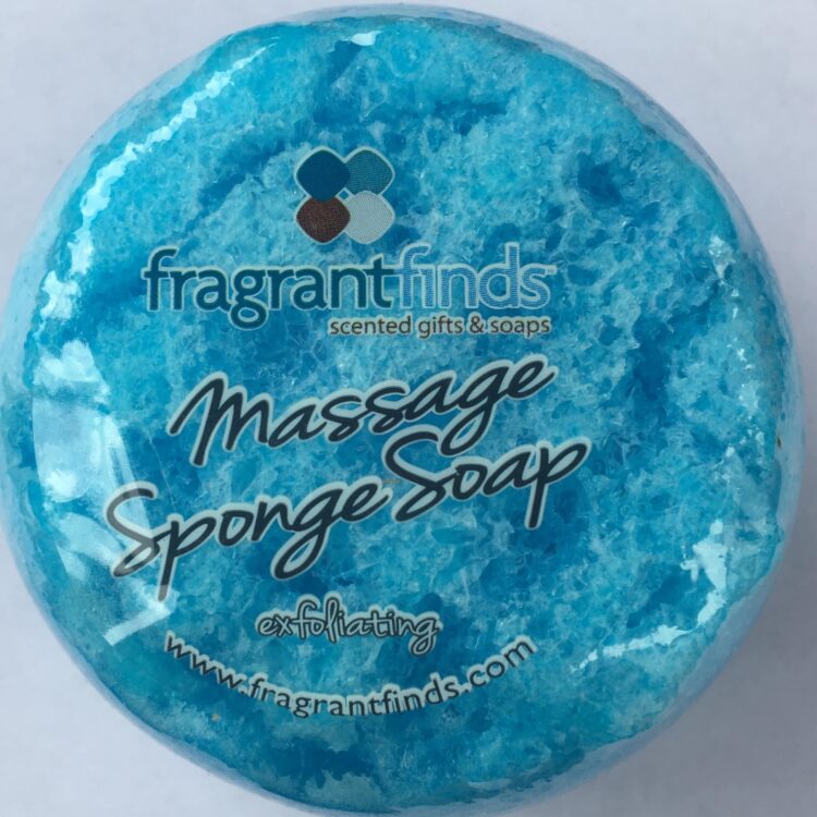 Massage Sponge Soaps - Sea Breeze